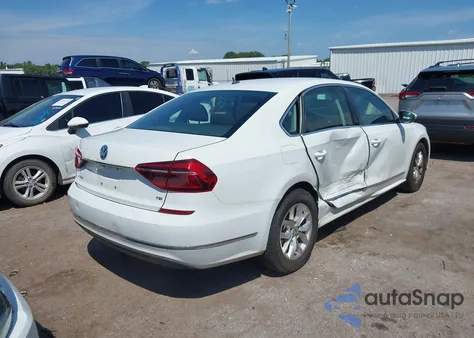 2017 Volkswagen Passat 1.8T S from USA, damaged, VIN 1VWAT7A36HC009936